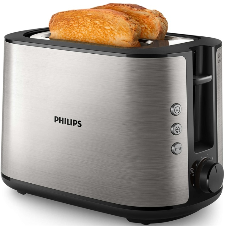 Philips Brödrost HD2650 Rostfri 2skiv in de groep HUISHOUDEN & TUIN / Huishoudelijke apparaten / Broodroosters & Broodgrills / Broodroosters bij TP E-commerce Nordic AB (38-79497)