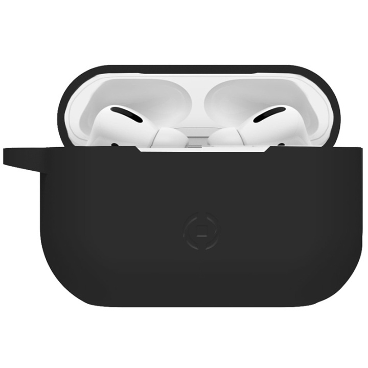 Celly Airpods Pro skyddsfodral Svart in de groep HOME ELECTRONICS / Audio & Beeld / Koptelefoon & Accessoires / Accessoires bij TP E-commerce Nordic AB (38-79586)