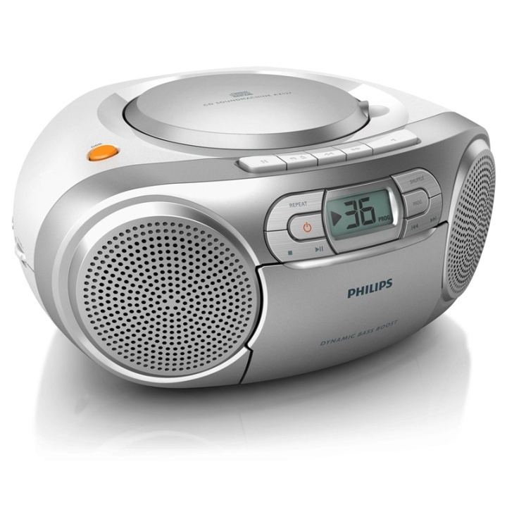 Philips Boombox CD/Radio/Kassett in de groep HOME ELECTRONICS / Audio & Beeld / Thuisbioscoop, Hifi en Draagbaar / Cassette digitalisering bij TP E-commerce Nordic AB (38-79640)