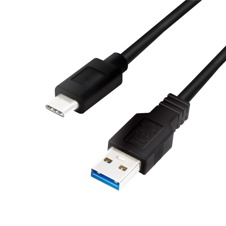 LogiLink USB3.2 Gen1x1 USB - USB-C 0,5m in de groep COMPUTERS & RANDAPPARATUUR / Computerkabels / USB / USB-C bij TP E-commerce Nordic AB (38-79729)