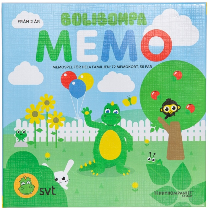 Bolibompa Memo in de groep SPEELGOED, KINDER- & BABYPRODUCTEN / Speelgoed / Bordspellen / Kinderspellen bij TP E-commerce Nordic AB (38-79910)