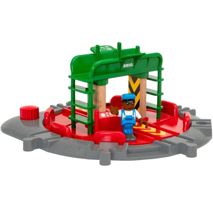 Brio 33476 Vändskiva Och Figur in de groep SPEELGOED, KINDER- & BABYPRODUCTEN / Speelgoed / Bouwspeelgoed / Brio treinrails bij TP E-commerce Nordic AB (38-79959)