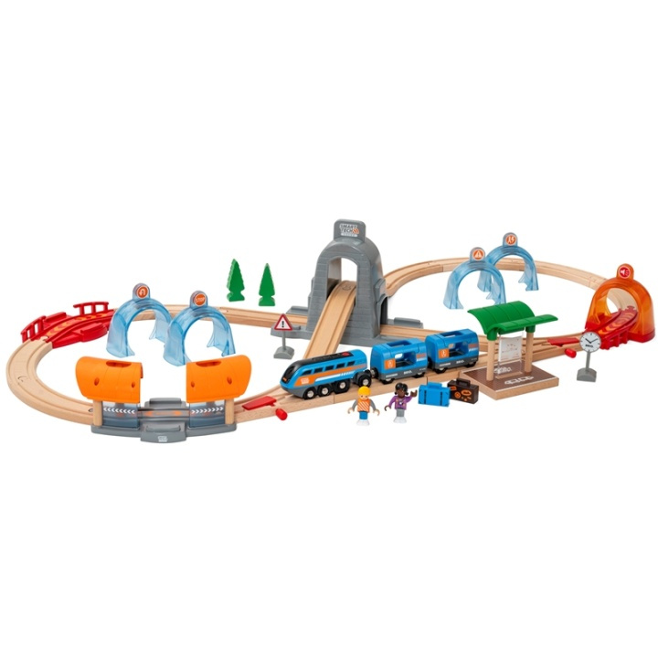 Brio 33972 Smart Tech Sound Action- in de groep SPEELGOED, KINDER- & BABYPRODUCTEN / Speelgoed / Bouwspeelgoed / Brio treinrails bij TP E-commerce Nordic AB (38-79965)