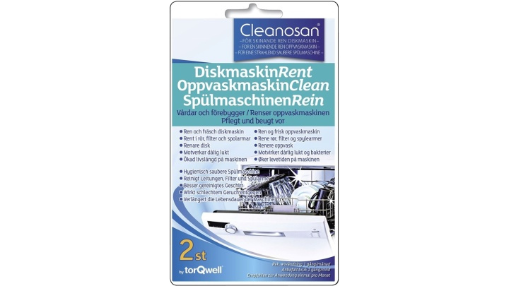 Cleanosan Cleaning Rengöringstabletter för diskmaskin, 2-pack in de groep HUISHOUDEN & TUIN / Schoonmaakproducten / Overige schoonmaakaccessoires bij TP E-commerce Nordic AB (38-80022)
