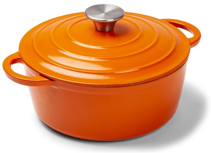 Orrefors Jernverk Gjutjärnsgryta, 2,8 liter, Orange in de groep HUISHOUDEN & TUIN / Keukengerei / Potten & Pannen bij TP E-commerce Nordic AB (38-80174)