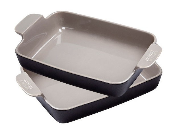 Orrefors Jernverkgratin Set 2-Pack, keramiek, zwart in de groep HUISHOUDEN & TUIN / Keukengerei / Ovenschalen bij TP E-commerce Nordic AB (38-80480)