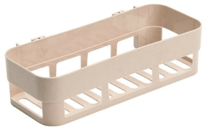 Eenvoudig te monteren badkamer-/doucheplank, beige in de groep HUISHOUDEN & TUIN / Badkamer / Overige bij TP E-commerce Nordic AB (38-80510)
