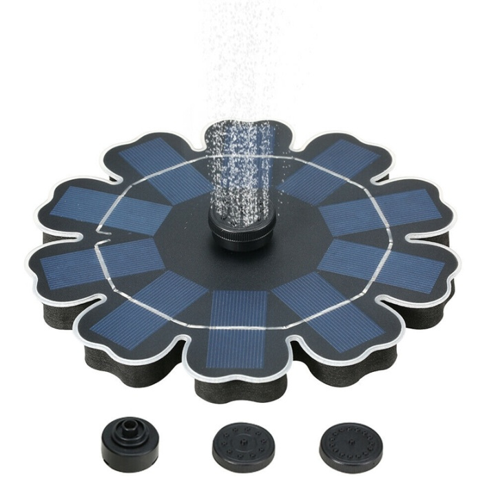 Flytande fontän som drivs av solceller in de groep HUISHOUDEN & TUIN / Tuinproducten / Overige bij TP E-commerce Nordic AB (38-80639)