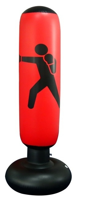 Opblaasbare bokszak, perfect voor thuis training, Rood. in de groep SPEELGOED, KINDER- & BABYPRODUCTEN / Buitenspeelgoed / Sport & Spel bij TP E-commerce Nordic AB (38-80813)
