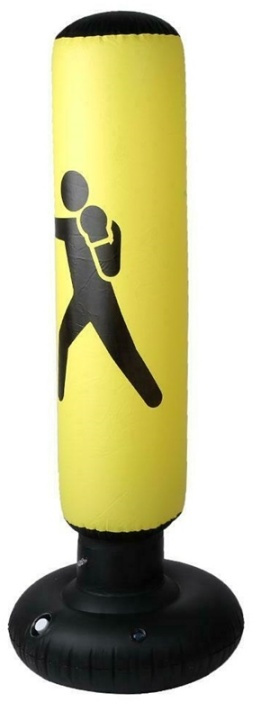 Uppblåsbar Boxningssäck, Gul in de groep SPEELGOED, KINDER- & BABYPRODUCTEN / Buitenspeelgoed / Sport & Spel bij TP E-commerce Nordic AB (38-80815)