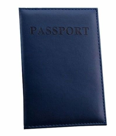 Etui voor paspoort - Donkerblauw in de groep SPORT, VRIJE TIJD & HOBBY / Reisaccessoires / Overige bij TP E-commerce Nordic AB (38-80833)