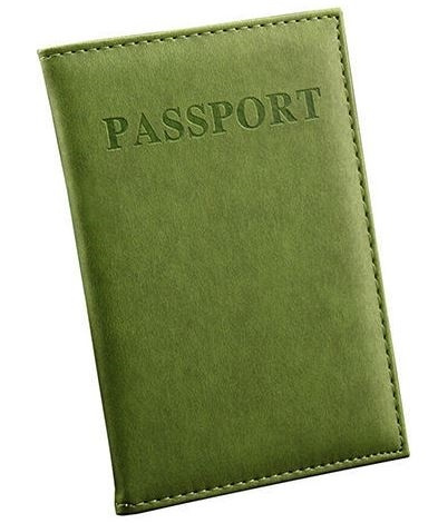 Etui voor paspoort - Groen in de groep SPORT, VRIJE TIJD & HOBBY / Reisaccessoires / Overige bij TP E-commerce Nordic AB (38-80836)