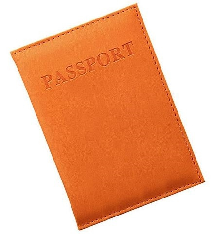 Etui voor paspoort - Oranje in de groep SPORT, VRIJE TIJD & HOBBY / Reisaccessoires / Overige bij TP E-commerce Nordic AB (38-80837)