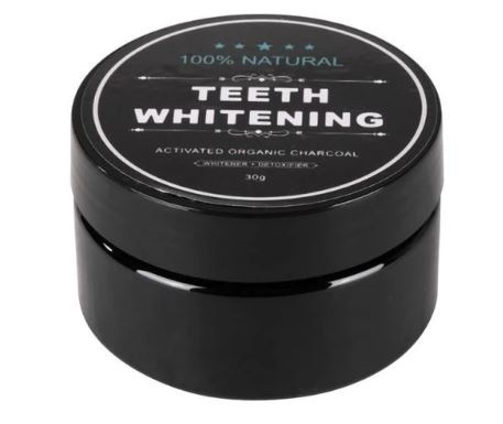 Tanden Bleken, Houtskoolpoeder, 30g in de groep BEAUTY & HEALTH / Mondverzorging / Whitening producten bij TP E-commerce Nordic AB (38-80994)