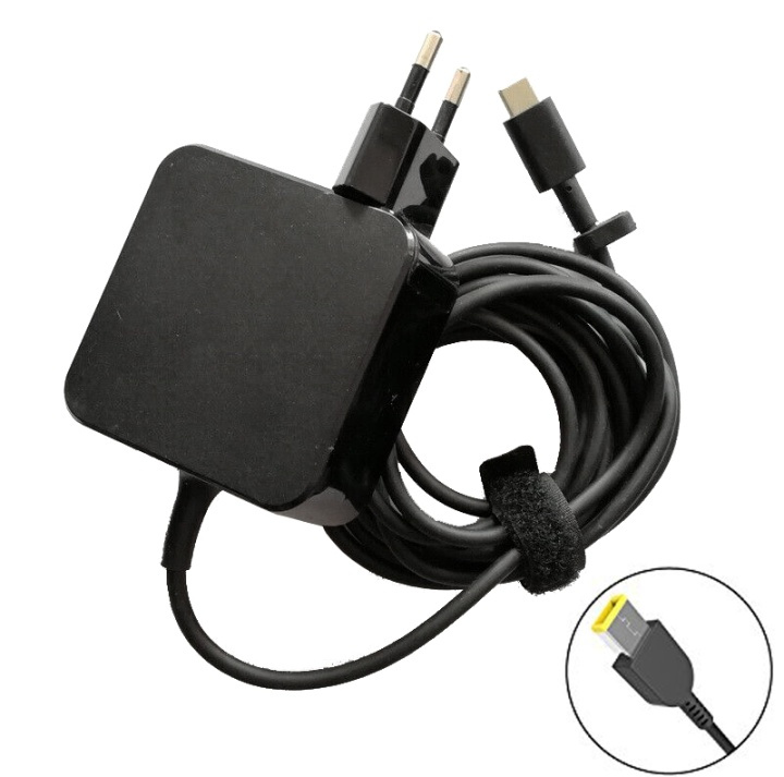 AC adapter till Lenovo USB Yoga 11 Yoga 13 65W in de groep COMPUTERS & RANDAPPARATUUR / Laptops & accessoires / Computeroplader / Laptop oplader / IBM/Lenovo bij TP E-commerce Nordic AB (38-81041)