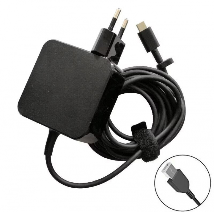 AC adapter till Lenovo Yoga 700 900 ADL65WDA 65W in de groep COMPUTERS & RANDAPPARATUUR / Laptops & accessoires / Computeroplader / Laptop oplader / IBM/Lenovo bij TP E-commerce Nordic AB (38-81043)