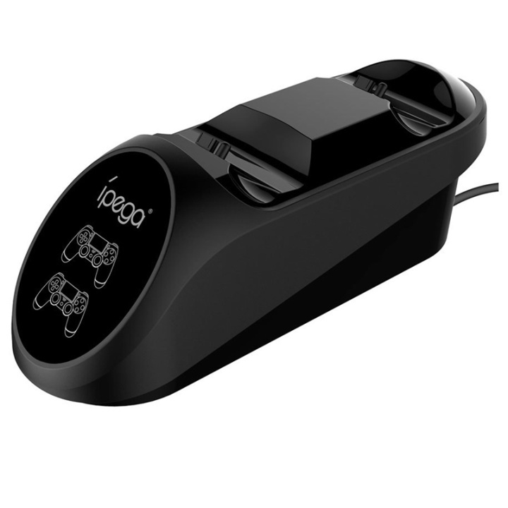 PS4/SLIM/PRO oplaadstation voor draadloze controllers in de groep HOME ELECTRONICS / Spelconsoles en accessoires / Sony PlayStation 4 / Accessoires bij TP E-commerce Nordic AB (38-81060)