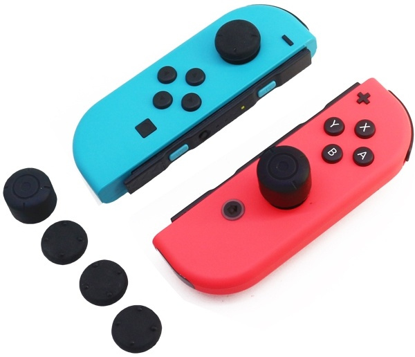 Knappskydd i silikon till Nintendo Switch Joy-Con in de groep HOME ELECTRONICS / Spelconsoles en accessoires / Nintendo Switch / Accessoires bij TP E-commerce Nordic AB (38-81218)