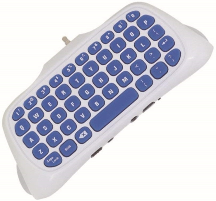 Toetsenbord voor Playstation 4-controller, Wit in de groep HOME ELECTRONICS / Spelconsoles en accessoires / Sony PlayStation 4 / Accessoires bij TP E-commerce Nordic AB (38-81227)