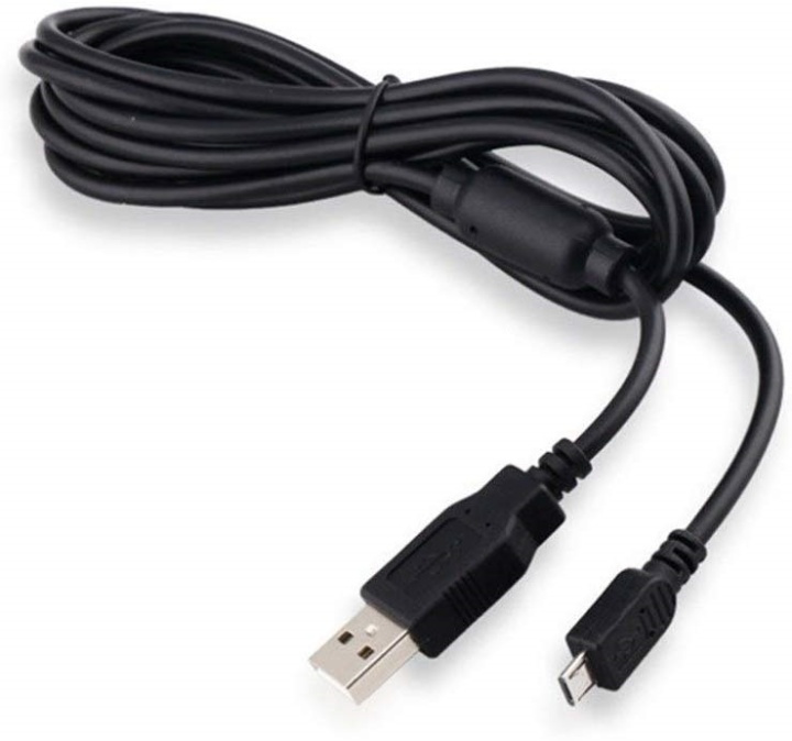 USB Laddkabel till PS4/PS4 Slim/PS4 Pro in de groep HOME ELECTRONICS / Spelconsoles en accessoires / Sony PlayStation 4 / Accessoires bij TP E-commerce Nordic AB (38-81231)