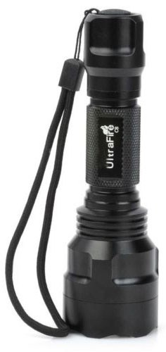 UltraFire Zaklamp 400lm, Zwart in de groep SPORT, VRIJE TIJD & HOBBY / Zaklampen & Hoofdlampen / Zaklampen bij TP E-commerce Nordic AB (38-81286)