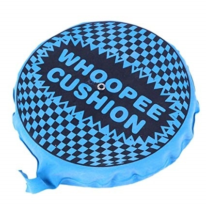 Whoopee Cushion - Blå in de groep SPEELGOED, KINDER- & BABYPRODUCTEN / Speelgoed / Speelgoed bij TP E-commerce Nordic AB (38-81309)