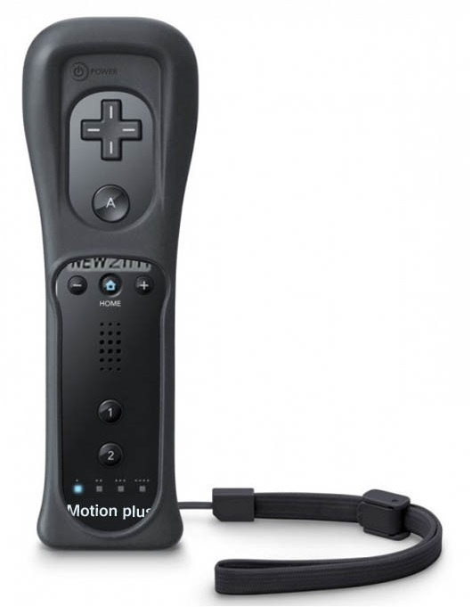 Remote Plus till Wii/Wii U, Svart in de groep HOME ELECTRONICS / Spelconsoles en accessoires / Nintendo Wii bij TP E-commerce Nordic AB (38-81310)