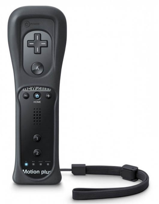 Afstandsbediening Plus voor Wii/Wii U, zwart in de groep HOME ELECTRONICS / Spelconsoles en accessoires / Nintendo Wii bij TP E-commerce Nordic AB (38-81310)