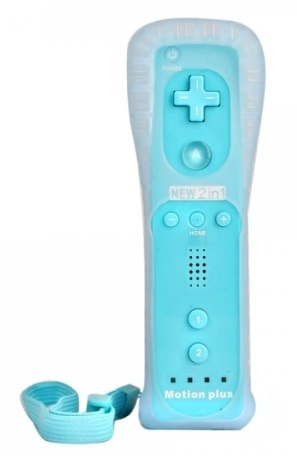Afstandsbediening Plus voor Wii/Wii U, Blauw in de groep HOME ELECTRONICS / Spelconsoles en accessoires / Nintendo Wii bij TP E-commerce Nordic AB (38-81312)