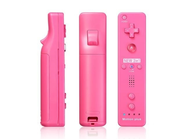 Remote Plus voor Wii/Wii U, Roze in de groep HOME ELECTRONICS / Spelconsoles en accessoires / Nintendo Wii bij TP E-commerce Nordic AB (38-81313)
