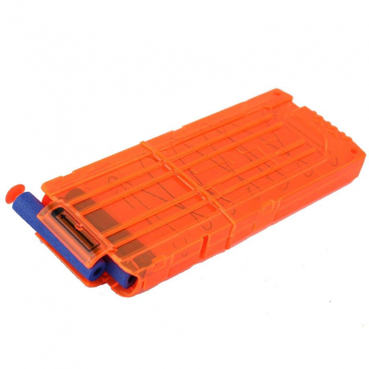 Magazine voor Nerf 15 schoten, Transparant in de groep SPEELGOED, KINDER- & BABYPRODUCTEN / Speelgoed / Actie spel bij TP E-commerce Nordic AB (38-81393)