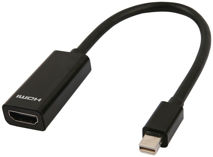 NORDIQZENZ mini DisplayPort (mannelijk) naar HDMI (vrouwelijk) adapter in de groep HOME ELECTRONICS / Kabels & Adapters / HDMI / Adapters bij TP E-commerce Nordic AB (38-81484)