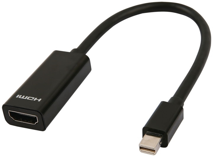 NORDIQZENZ mini DisplayPort (mannetje) naar HDMI (vrouwtje) adapter in de groep HOME ELECTRONICS / Kabels & Adapters / HDMI / Adapters bij TP E-commerce Nordic AB (38-81484)