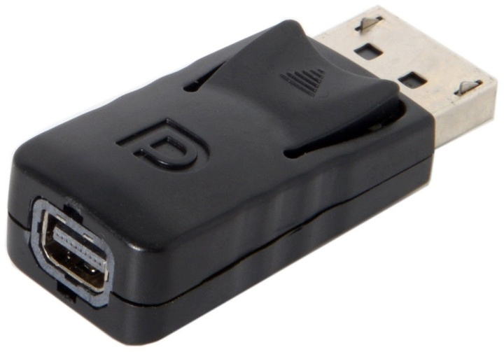 NORDIQZENZ Displayport (mannetje) naar mini Displayport (vrouwtje) adapter in de groep HOME ELECTRONICS / Kabels & Adapters / HDMI / Adapters bij TP E-commerce Nordic AB (38-81488)