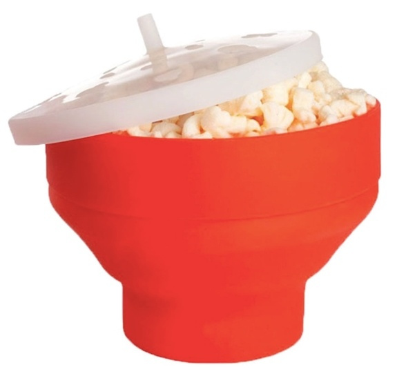 Microschaal voor popcorn, oranje in de groep HUISHOUDEN & TUIN / Keukengerei / Overige keukengereedschap bij TP E-commerce Nordic AB (38-81530)