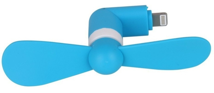 Ventilator voor iPhone met Lightning - Blauw in de groep SMARTPHONE & TABLETS / Overige accessoires / Gadgets bij TP E-commerce Nordic AB (38-81579)