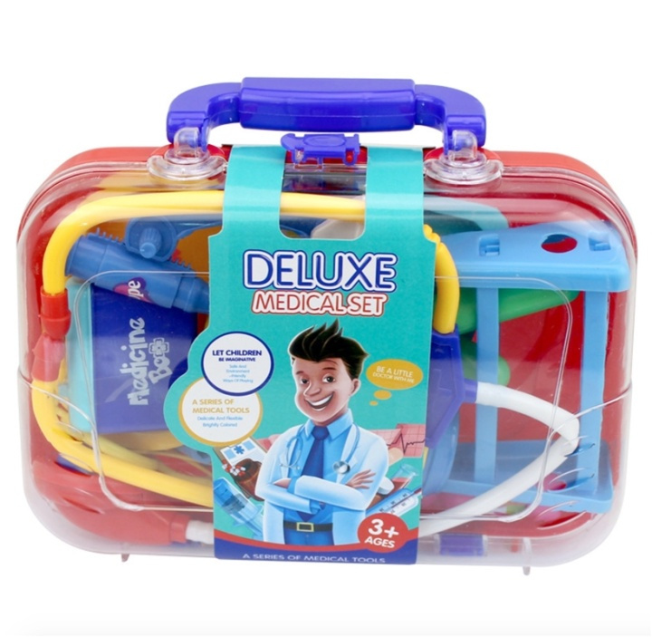 Dokterstas Deluxe in de groep SPEELGOED, KINDER- & BABYPRODUCTEN / Speelgoed / Klein huis en rollenspel bij TP E-commerce Nordic AB (38-81751)