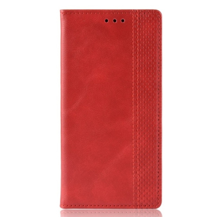 Portemonneehoes voor iPhone 12 mini, Rood in de groep SMARTPHONE & TABLETS / Mobielbescherming / Apple / iPhone 12 Mini / Wallet Case bij TP E-commerce Nordic AB (38-81836)