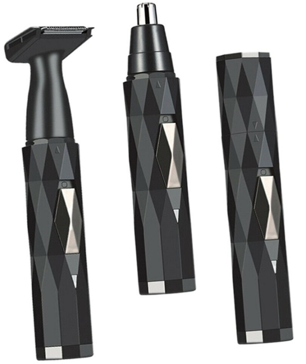 Nose and facial hair trimmer, Zwart in de groep BEAUTY & HEALTH / Haar & Styling / Scheren & Trimmen / Neushaartrimmer bij TP E-commerce Nordic AB (38-81919)