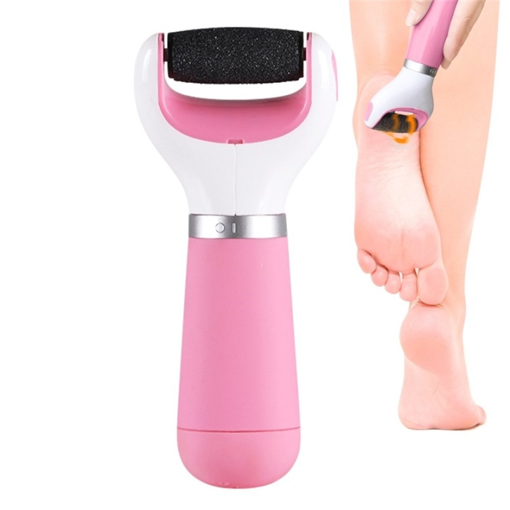 2-in-1 Elektrische Voetvijl, Roze in de groep BEAUTY & HEALTH / Manicure/pedicure / Nagelkit bij TP E-commerce Nordic AB (38-81922)