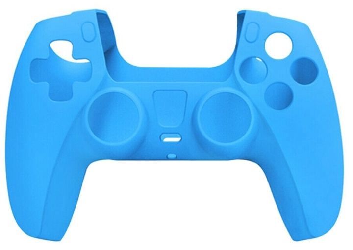 Silicone grip for PlayStation 5 (PS5) controller, Blue in de groep HOME ELECTRONICS / Spelconsoles en accessoires / Sony PlayStation 5 bij TP E-commerce Nordic AB (38-82123)
