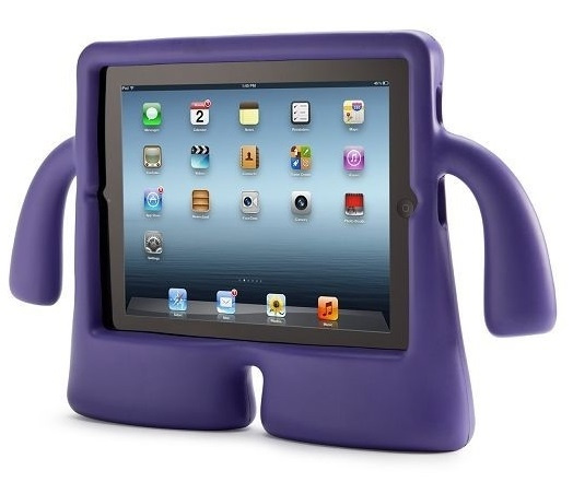 Kinderhoes voor iPad Mini 1/2/3, Paars in de groep SMARTPHONE & TABLETS / Tablet bescherming / Apple iPad bij TP E-commerce Nordic AB (38-82135)