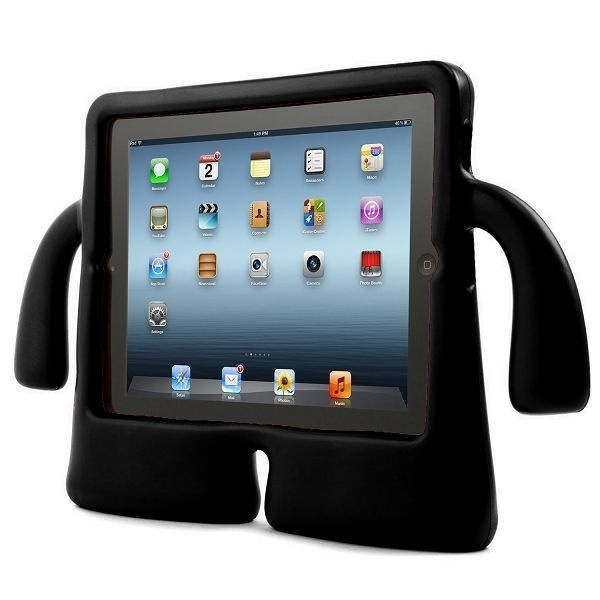 Kinderhoes voor iPad Mini 1/2/3, Zwart in de groep SMARTPHONE & TABLETS / Tablet bescherming / Apple iPad bij TP E-commerce Nordic AB (38-82138)