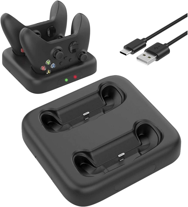 Laddstation till Xbox Series X/S kontroller in de groep HOME ELECTRONICS / Spelconsoles en accessoires / Xbox Series X / Accessoires bij TP E-commerce Nordic AB (38-82160)