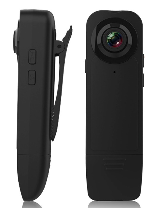 Mini-kamera med klämma 1080P HD, Svart in de groep SPORT, VRIJE TIJD & HOBBY / Leuke dingen / Spion-gadgets bij TP E-commerce Nordic AB (38-82214)