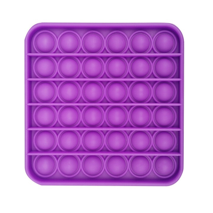 Fidget/Pop it-speeltje, paars in de groep SPEELGOED, KINDER- & BABYPRODUCTEN / Speelgoed / Fidget Spinners bij TP E-commerce Nordic AB (38-82234)