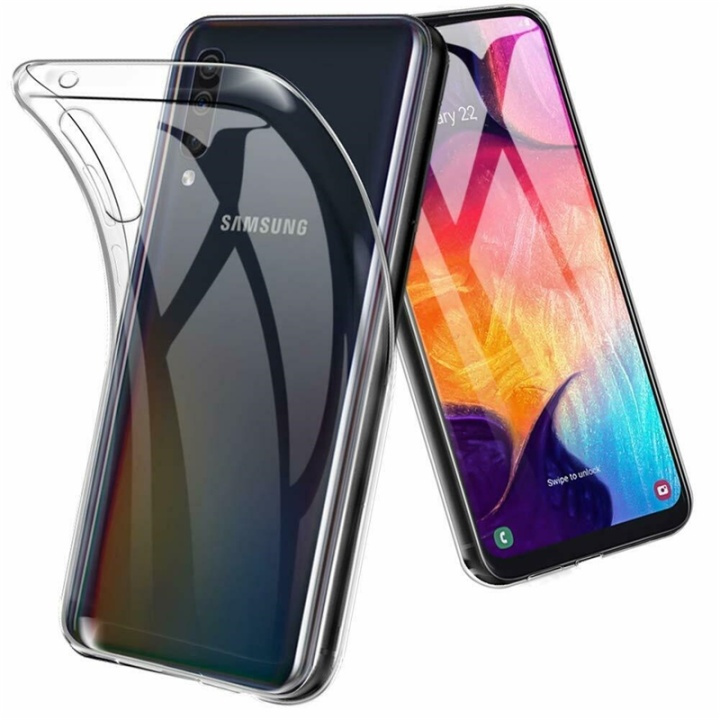 Transparante TPU-hoes voor Galaxy A50/A50s/A30s in de groep SMARTPHONE & TABLETS / Mobielbescherming / Samsung bij TP E-commerce Nordic AB (38-82254)