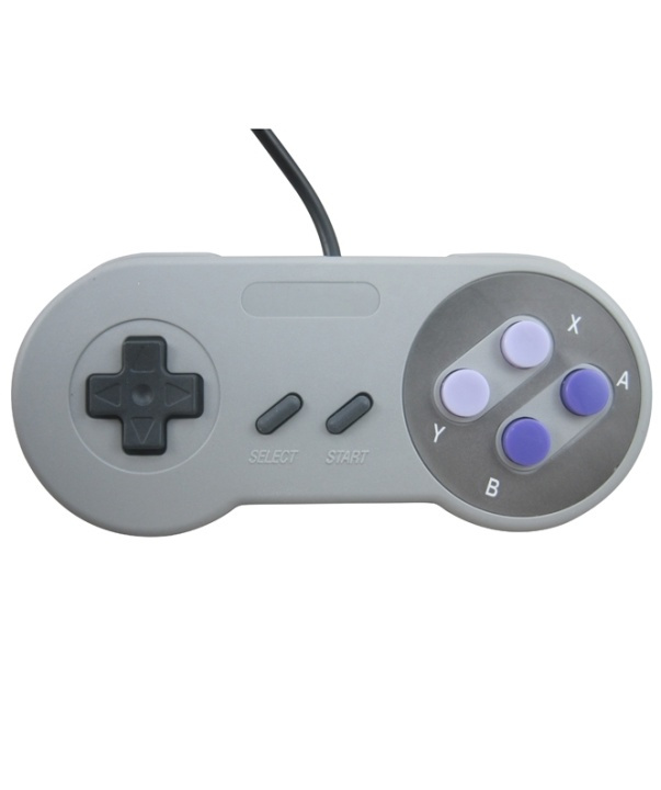 SNES Retro-controller voor pc (USB) in de groep HOME ELECTRONICS / Spelconsoles en accessoires / Super Nintendo Entertainment System (SNES) bij TP E-commerce Nordic AB (38-82320)