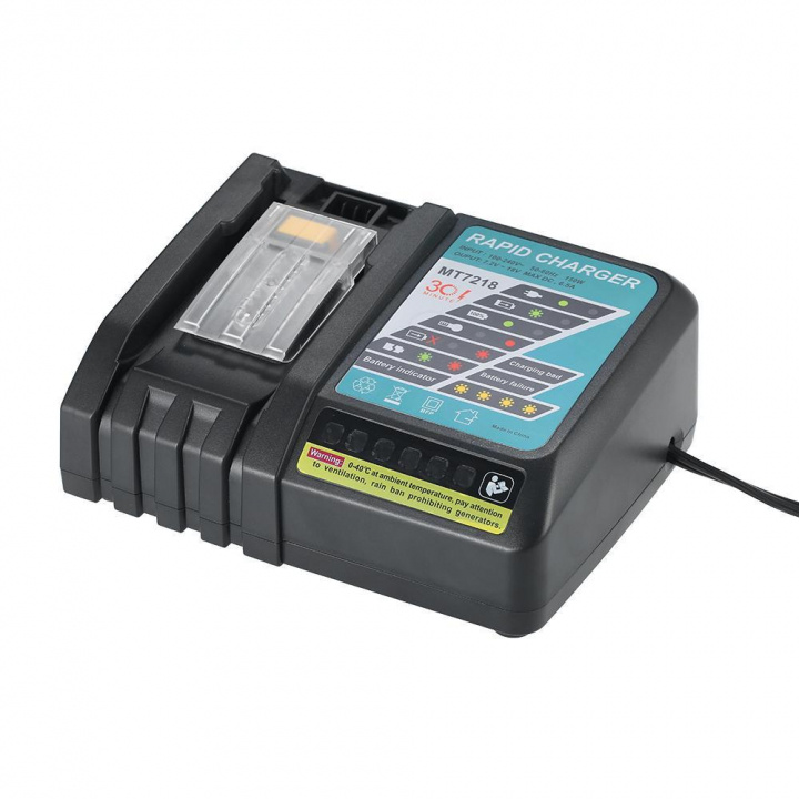 Laddare för Makita 18V 6A port in de groep HUISHOUDEN & TUIN / Gereedschap / Batterijen voor Elektrisch Gereedschap bij TP E-commerce Nordic AB (38-82329)