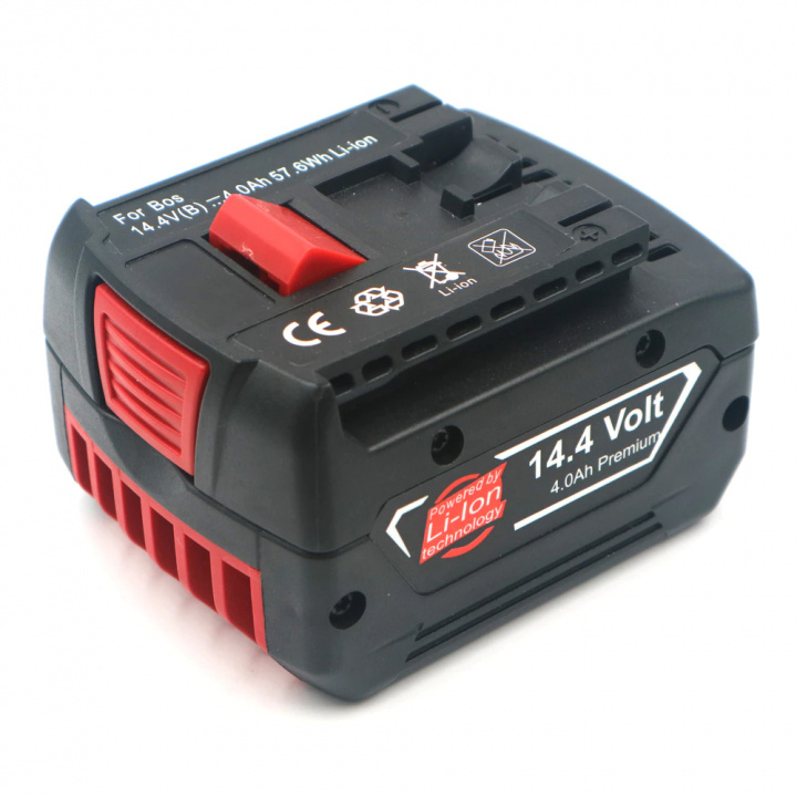 Ersättningsbatteri till Bosch verktyg, 14.4V 4Ah in de groep HUISHOUDEN & TUIN / Gereedschap / Batterijen voor Elektrisch Gereedschap bij TP E-commerce Nordic AB (38-82333)